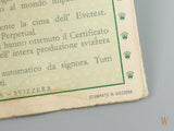 Rolex  Blank Guarantee Papers Dated 1957
