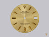 Rolex 31 mm Datejust Champagne Gold Stripe Dial
