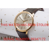 Omega De Ville - Sold This Watch Has Been Stolen