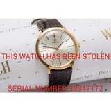 Omega De Ville - Sold This Watch Has Been Stolen