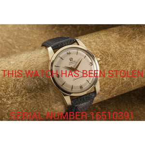 Omega Seamaster Automatic Sold - This Watch Has Been Stolen