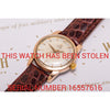 Omega Seamaster Rare Case Back - This Watch Has Been Stolen